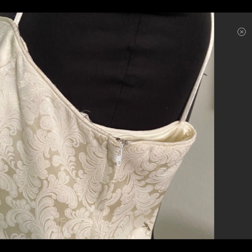 Scott MCclintok long dress black and white 14 Women’s New - Picture 3 of 4